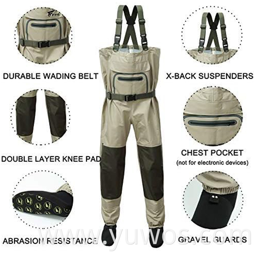 Waterproof Insulated Chest Waders For Fishing Jpg